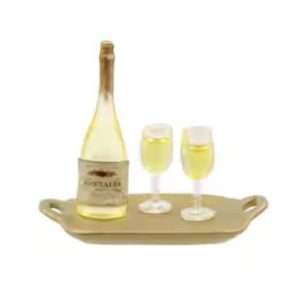 Miniature Champagne and Tray