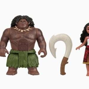 Moana and Maui (with hook) Action Figures
