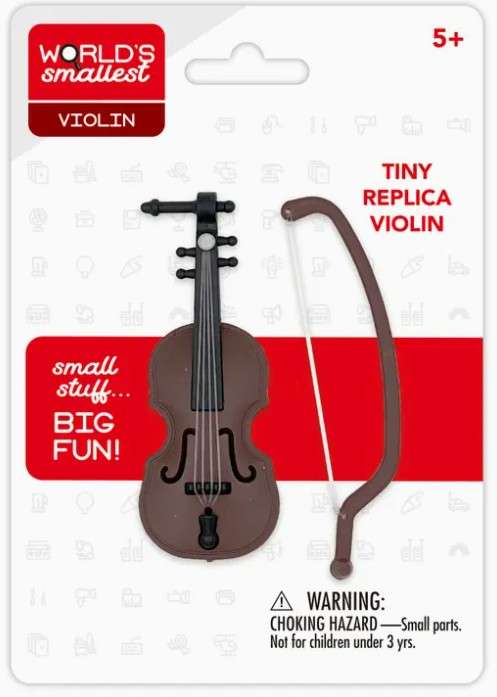 World's Smallest Violin Miniature - Image 2